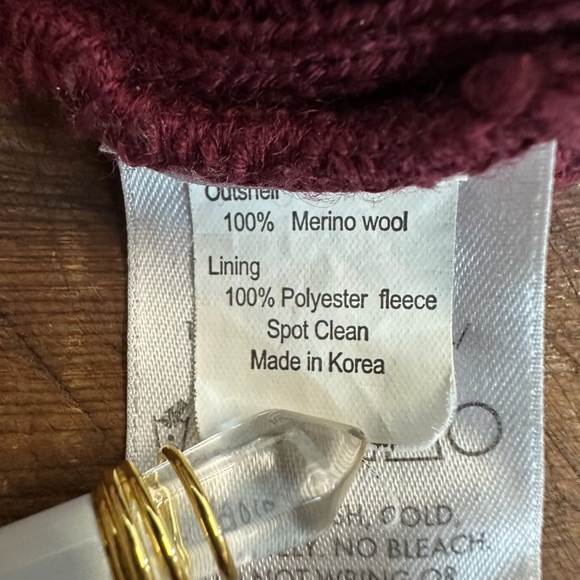 Pendleton Merino Wool Mittens Colorful One Size - Picture 5 of 7